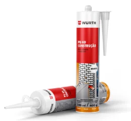 PU Construção Branco 400g Wurth